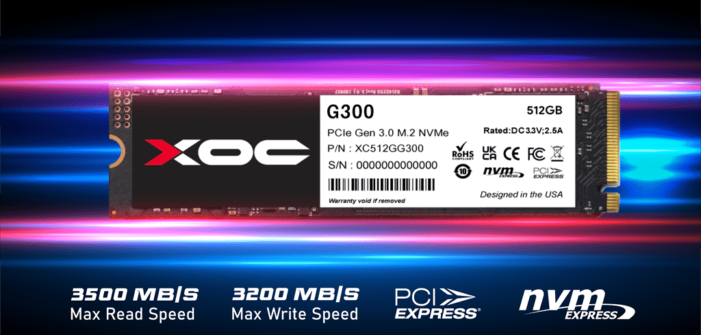 XOC G300 NVMe